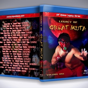 Best of Great Muta V.1 (Blu-Ray with Cover Art)